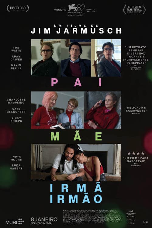 Pai Mãe Irmã Irmão