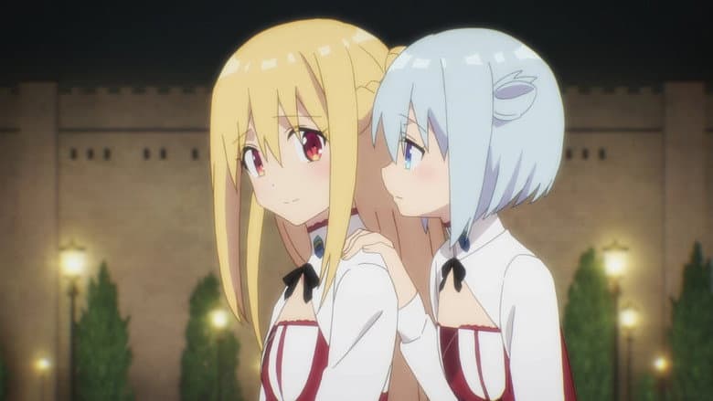 Duas Jovens Garotas Que se Reúnem no Castelo das Correntes