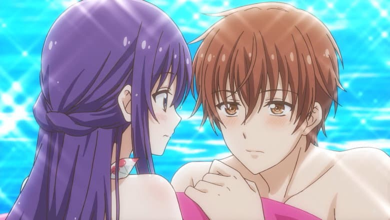 Ao-chan não se intimida com o mar
