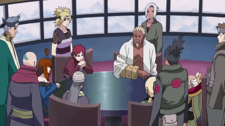 A Decisão dos Cinco Kage