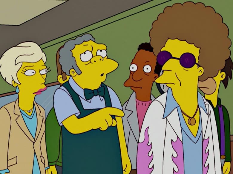 Intercâmbio de Palavras-Cruzadas entre Homer e Lisa