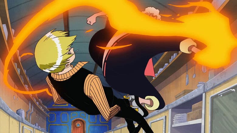 Confronto final entre cozinheiros! Sanji x Ramen Kenpo