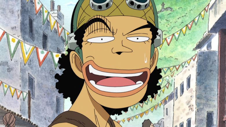 Eu vou Fazer Florescer! A Bola 8-Shaku do viril Usopp.