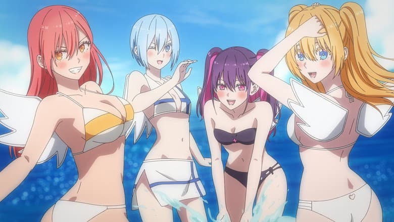 Clube de Mangá on the beach