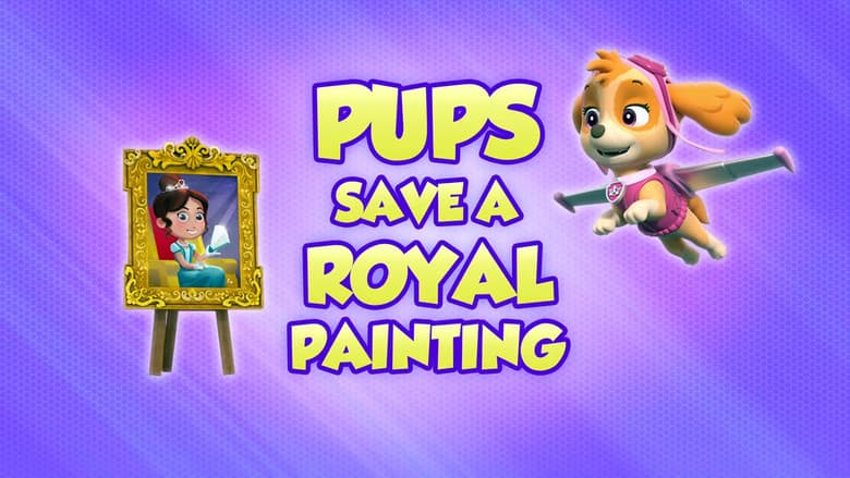 Os Filhotes Salvam a Pintura Real