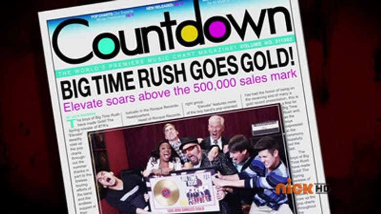 O Disco de Ouro do Big Time Rush