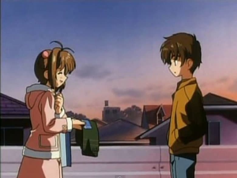 Sakura e Shaoran no Templo Tsukimine