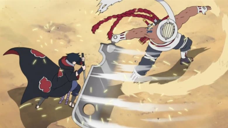 Oito Caudas Versus Sasuke