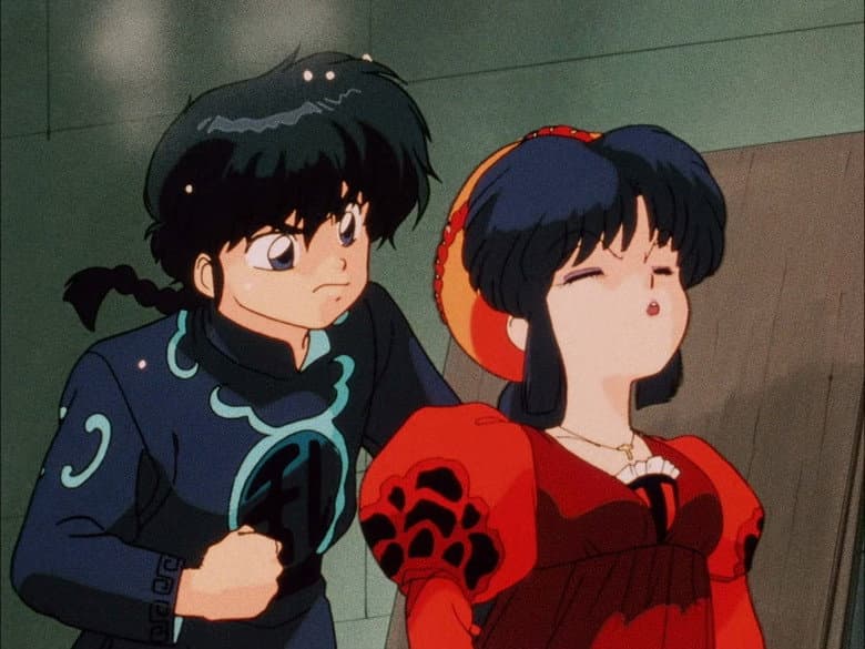 Roubando os lábios de Akane