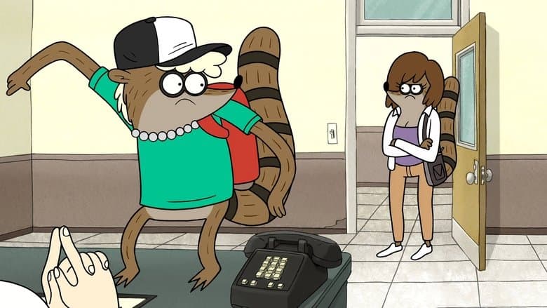 Rigby no Céu com um Burrito