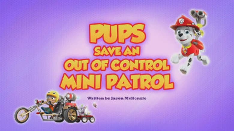 Os Filhotes Salvam uma Mini Patrulha Fora do Controle
