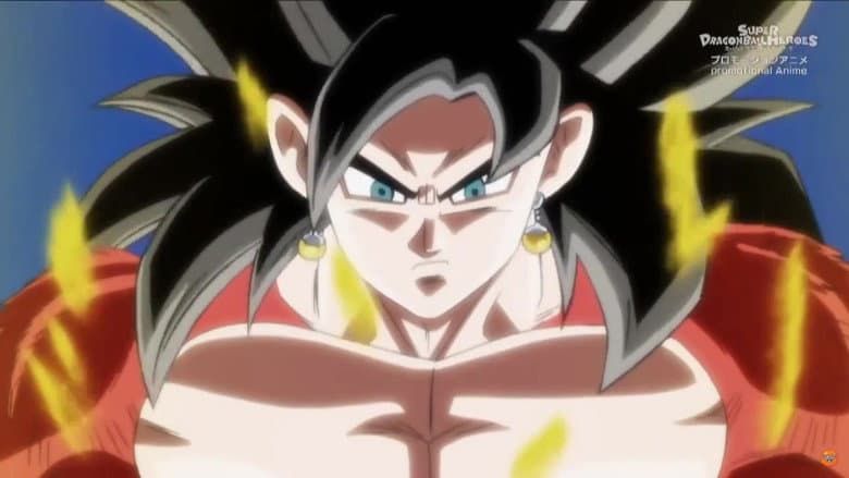 O guerreiro mais poderoso! Vegetto Super Saiyajin 4!!