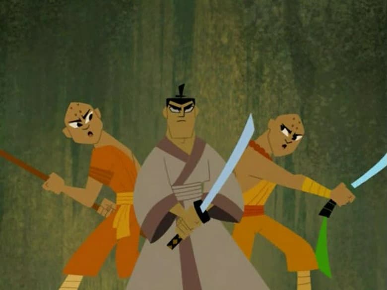 Jack, os Monges e o Filho do Mestre Ancião